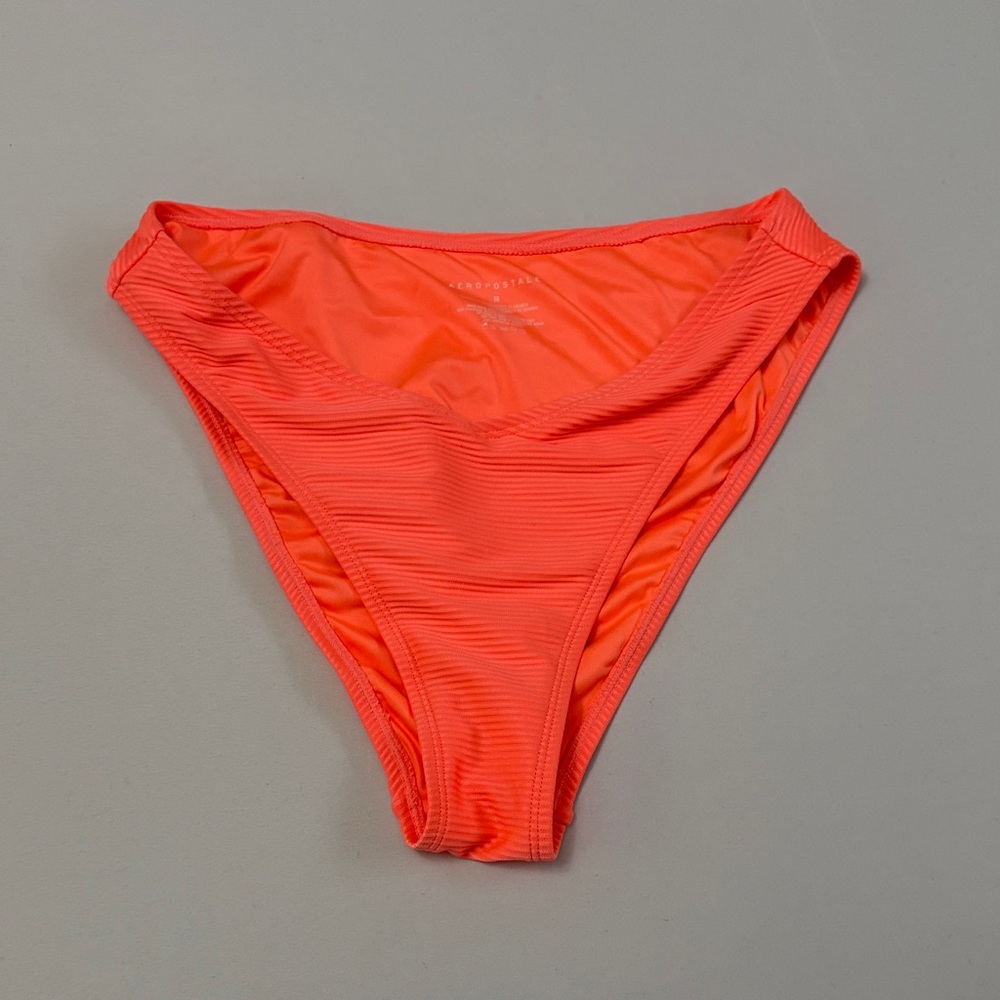 Aeropostale Vibrant Coral Bikini Bottom